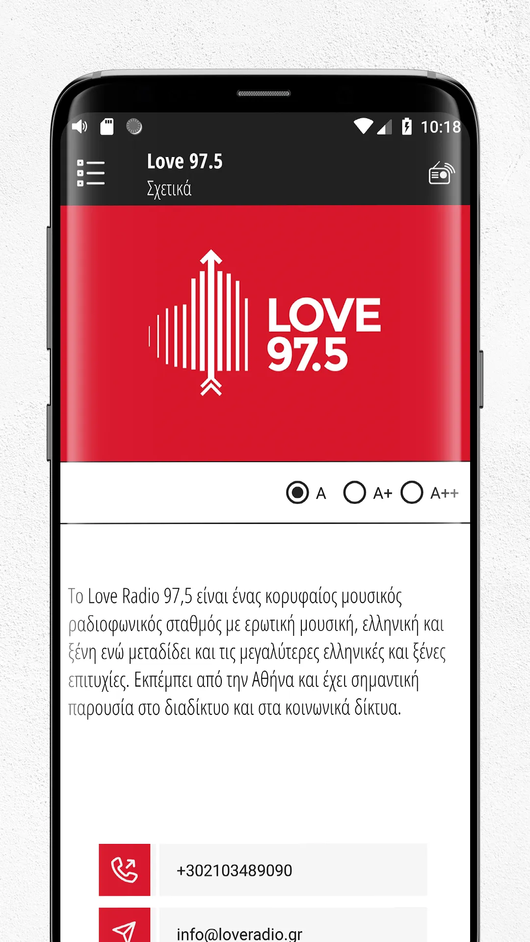 Love 97.5 | Indus Appstore | Screenshot