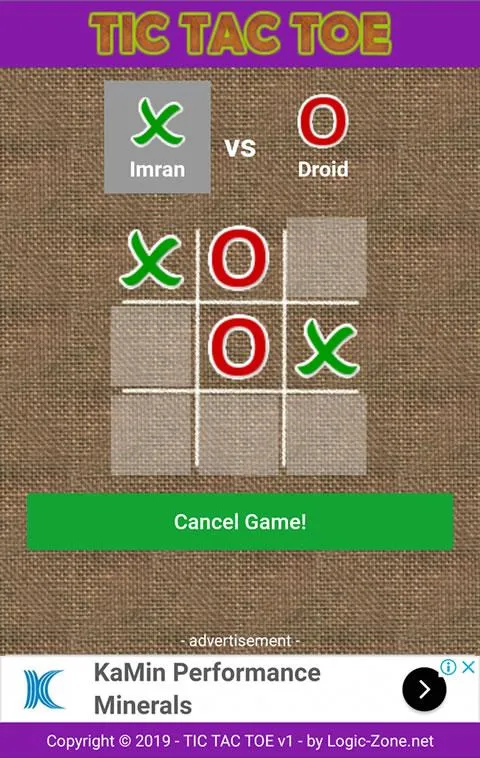 Tic Tac Toe | Indus Appstore | Screenshot