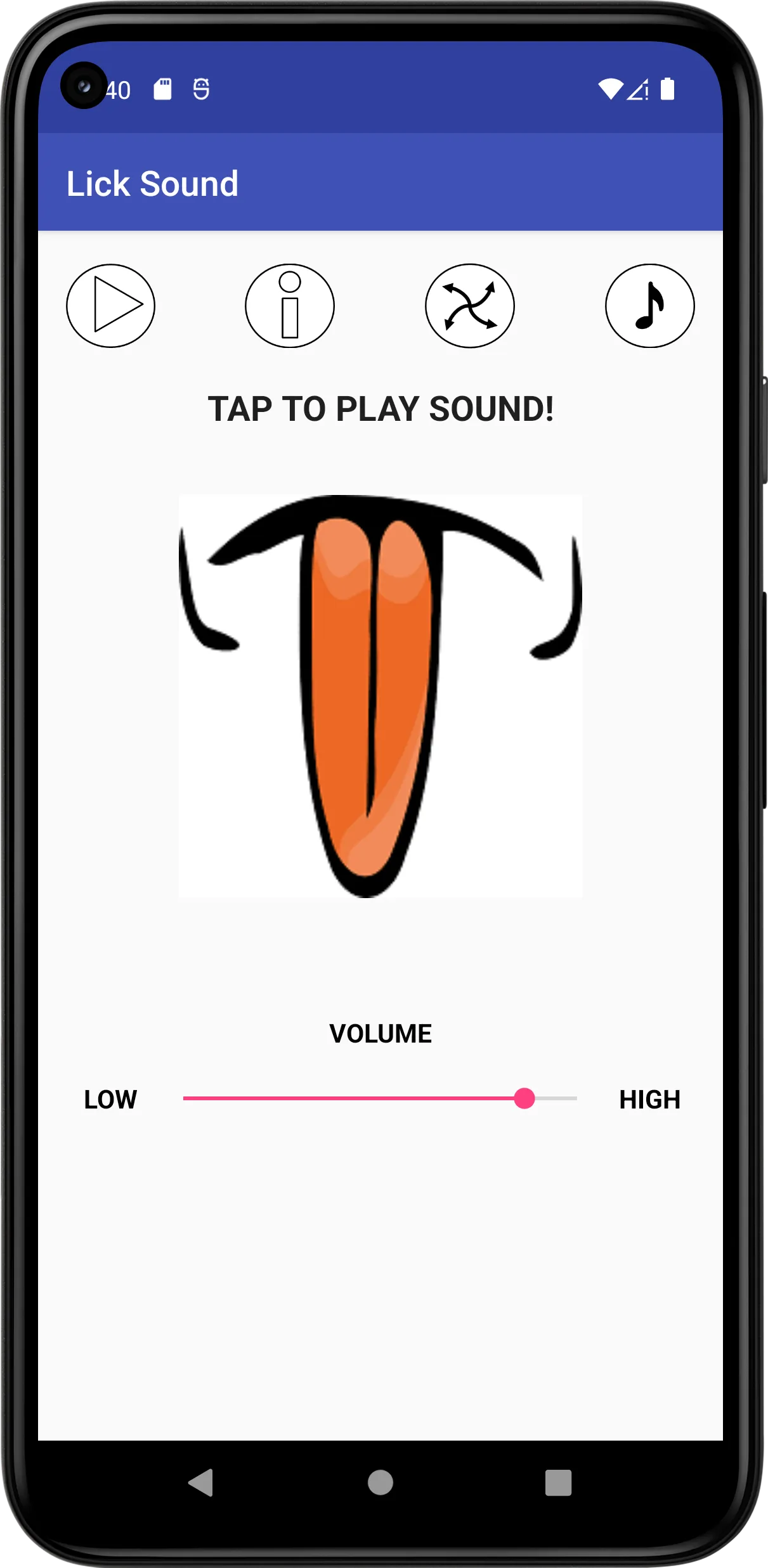 Lick Sound | Indus Appstore | Screenshot