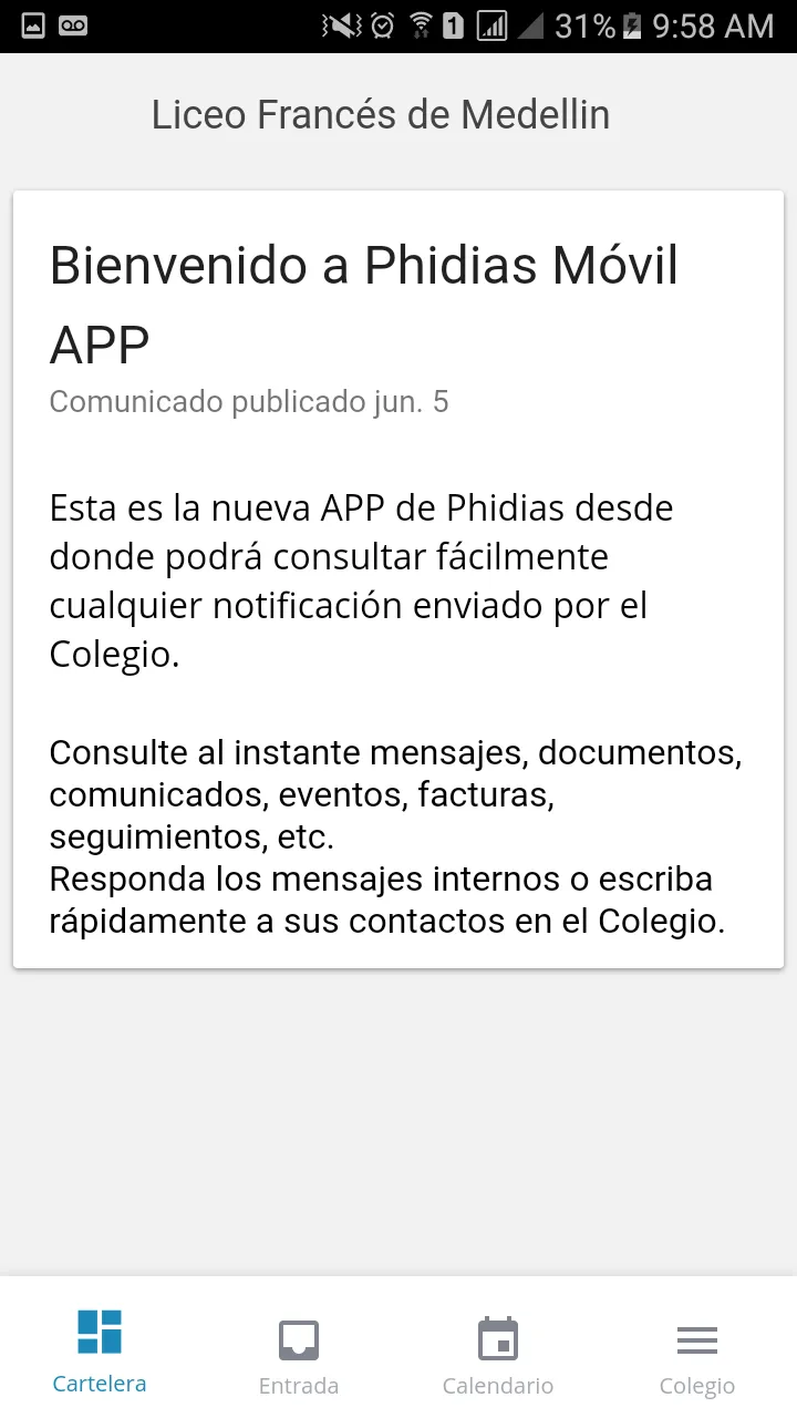 Lycée Français Medellín | Indus Appstore | Screenshot