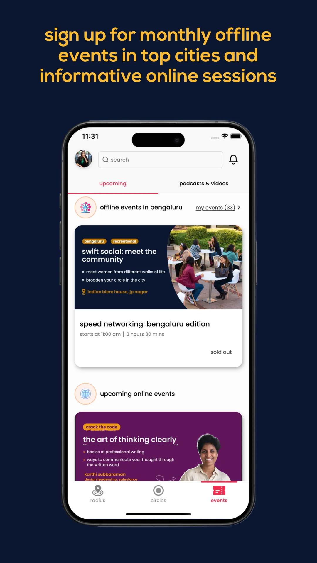 leap.club: a network for women | Indus Appstore | Screenshot