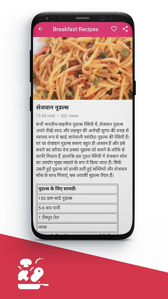 Apni Hindi Recipes | Indus Appstore | Screenshot