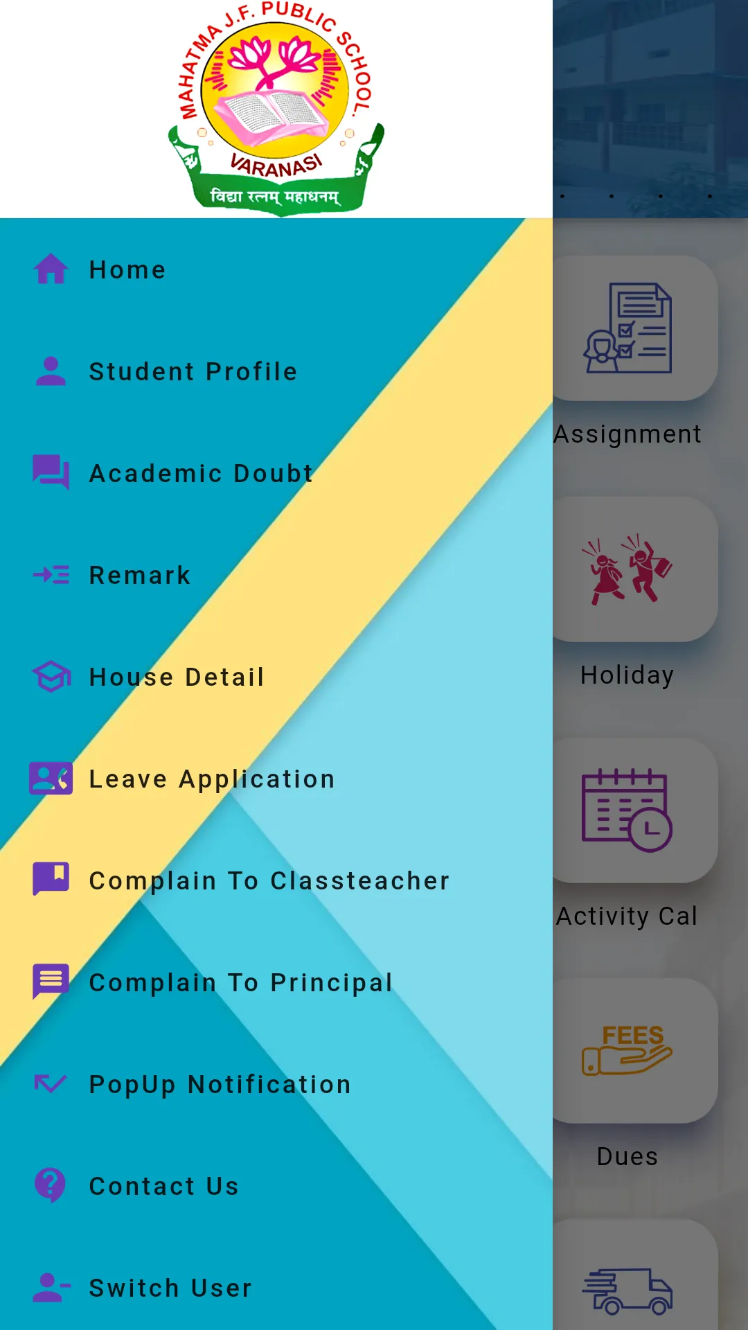 Mahatma J.F. Public School | Indus Appstore | Screenshot