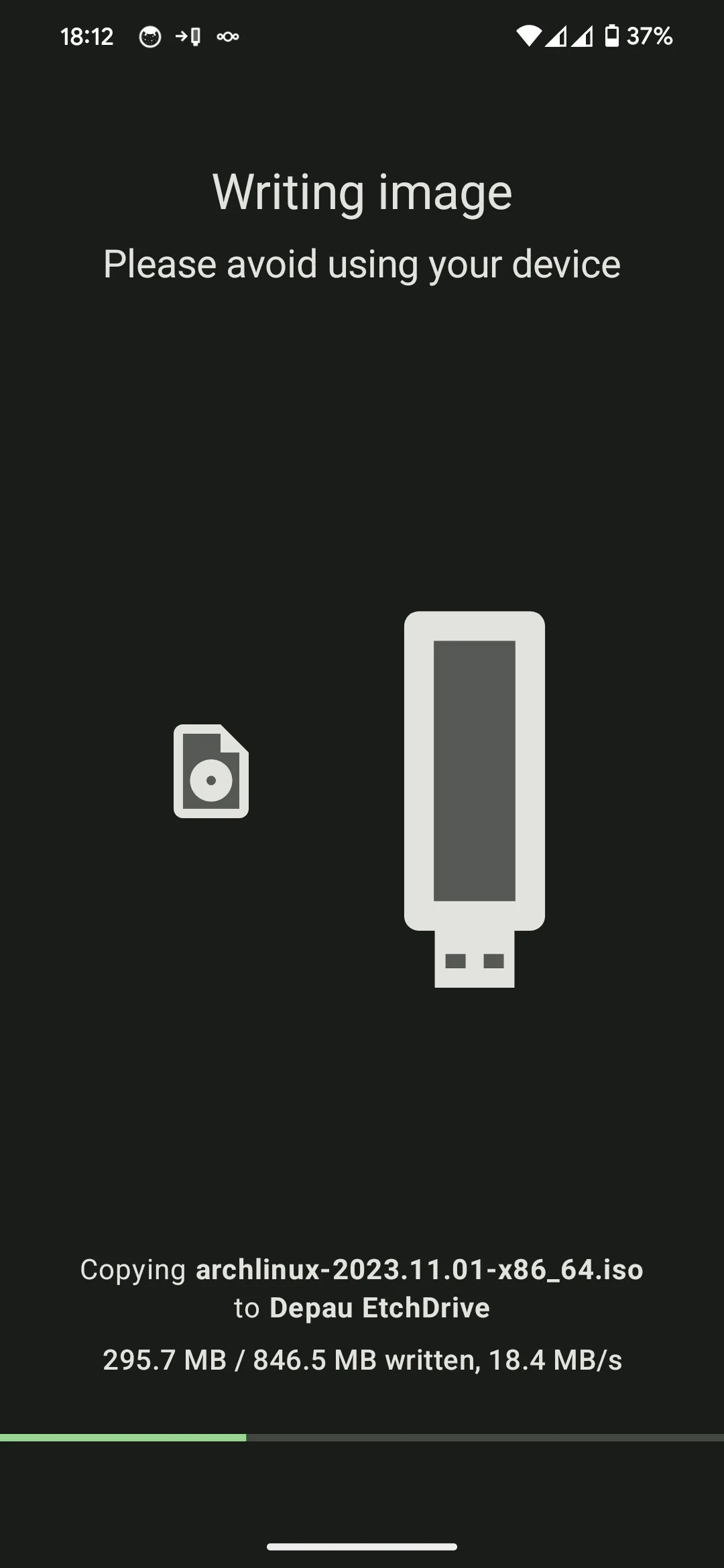 EtchDroid ISO to USB Writer | Indus Appstore | Screenshot