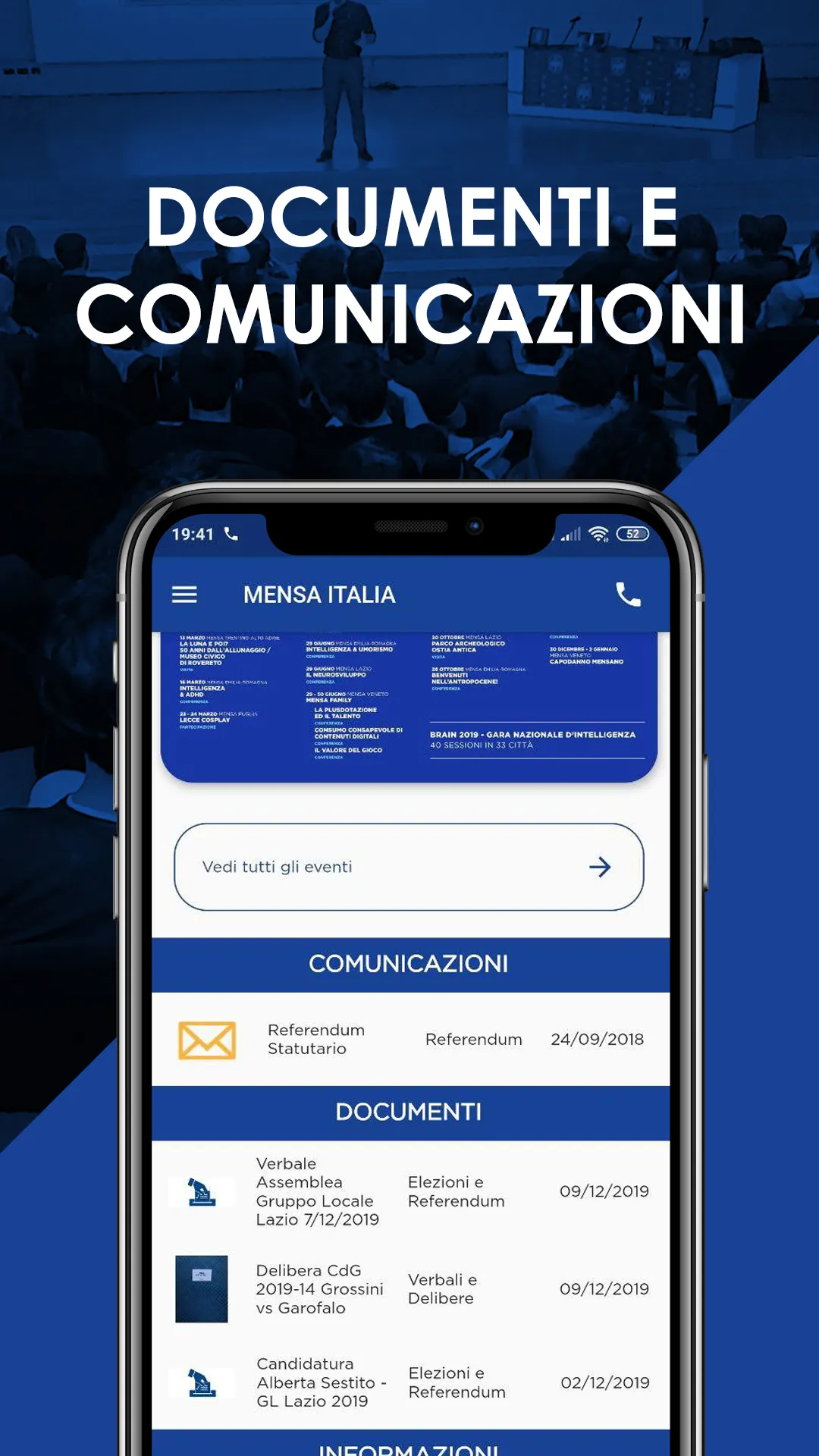 MENSA - Italia | Indus Appstore | Screenshot