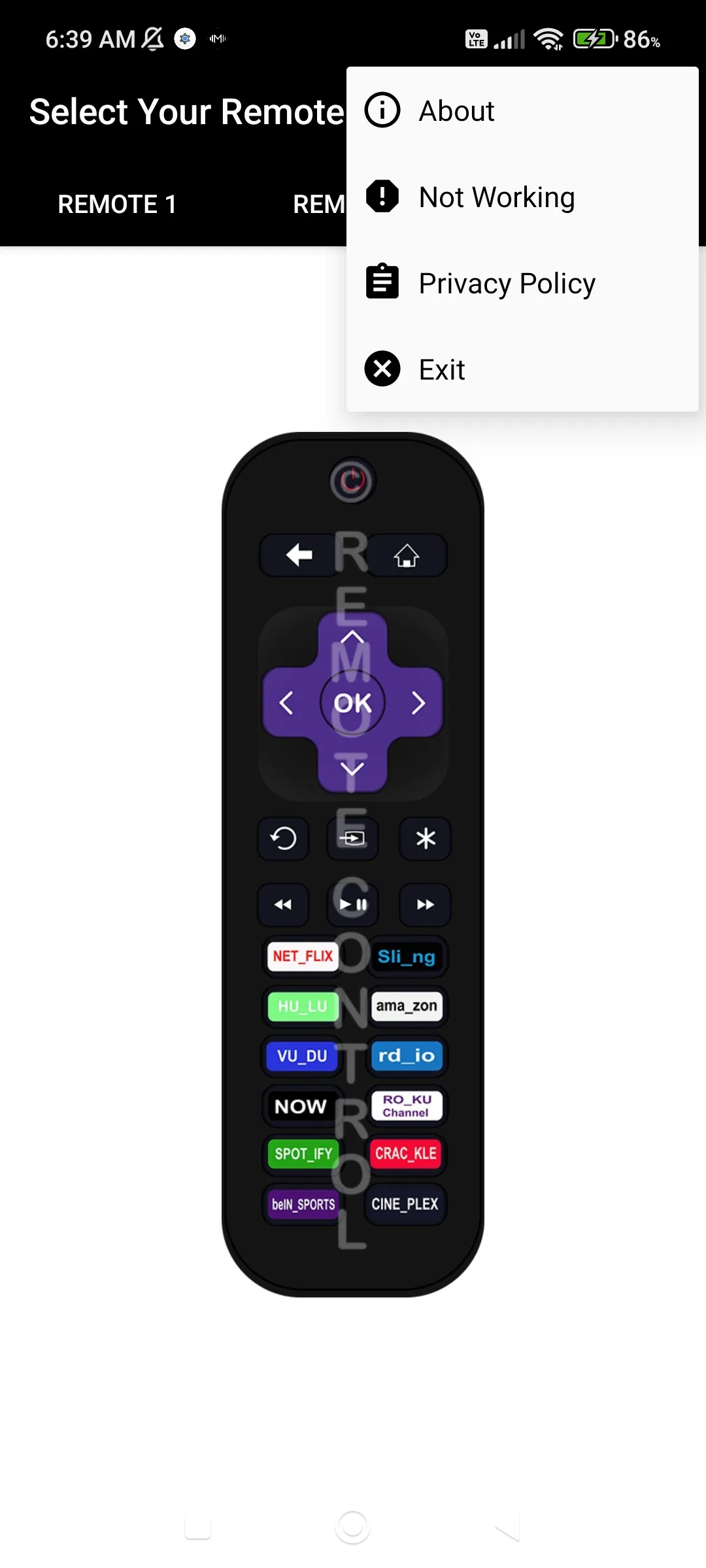 NOW TV Remote | Indus Appstore | Screenshot