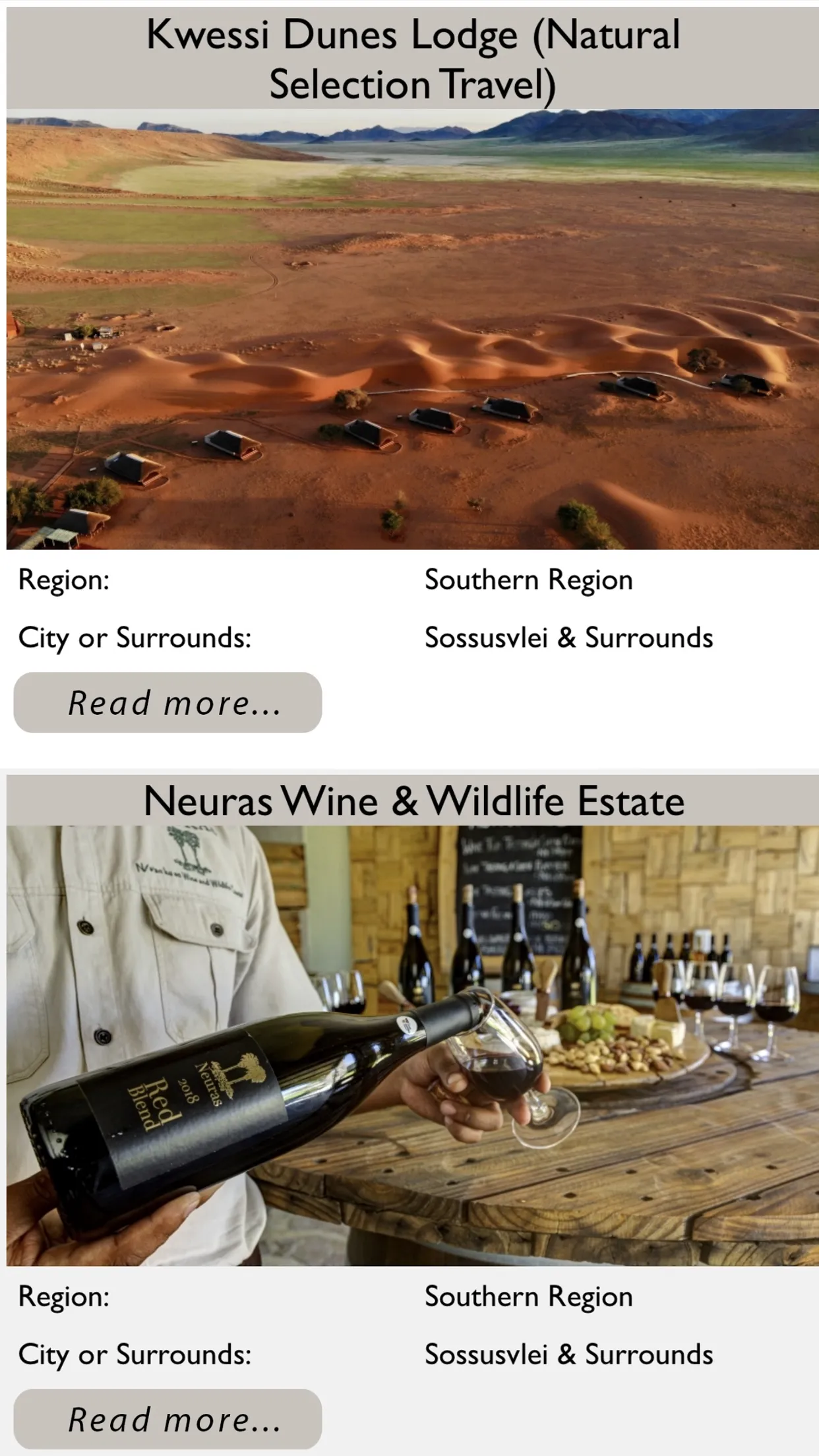 Namibia | Indus Appstore | Screenshot