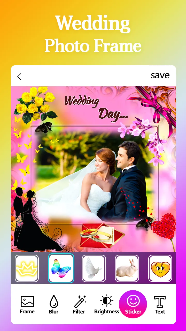 Wedding Photo Frame | Indus Appstore | Screenshot