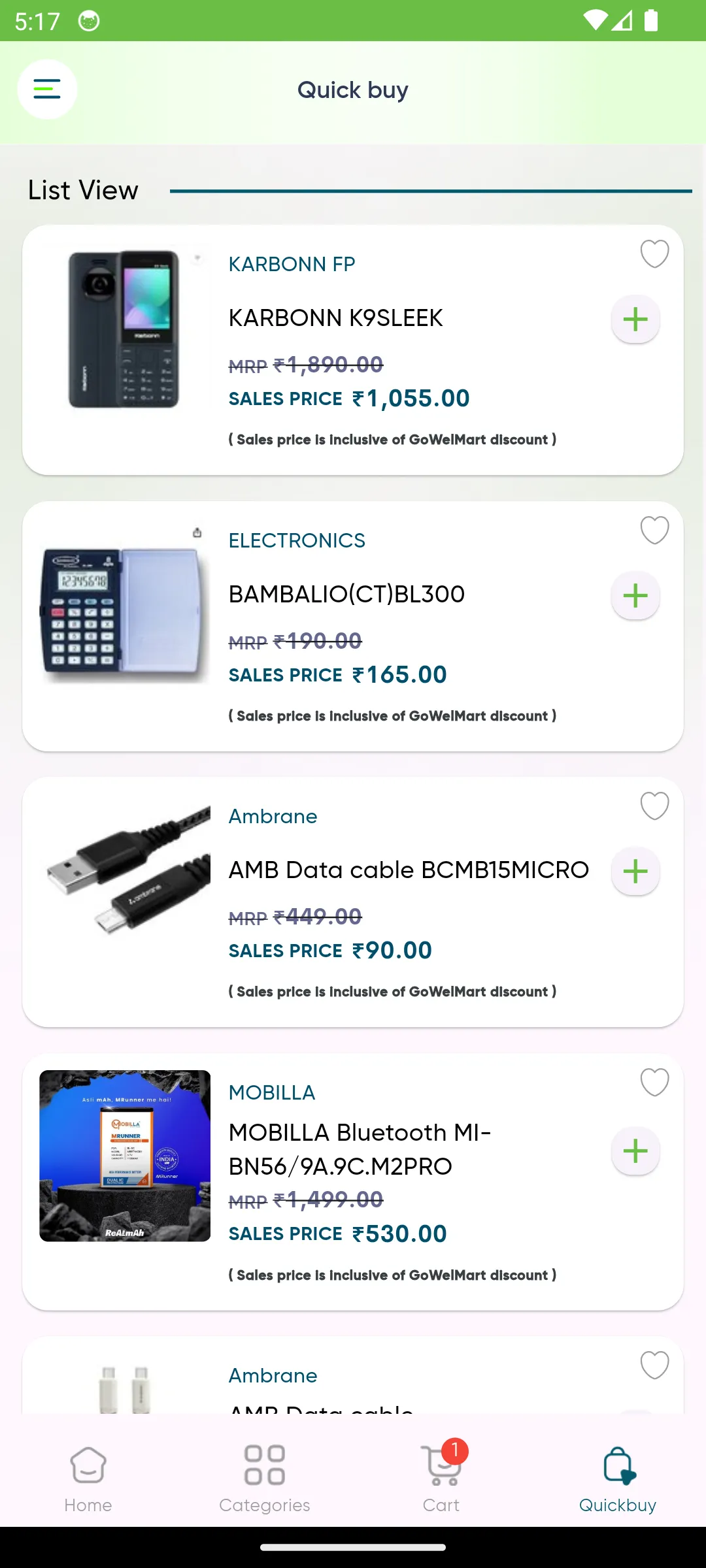 GoWelMart | Indus Appstore | Screenshot