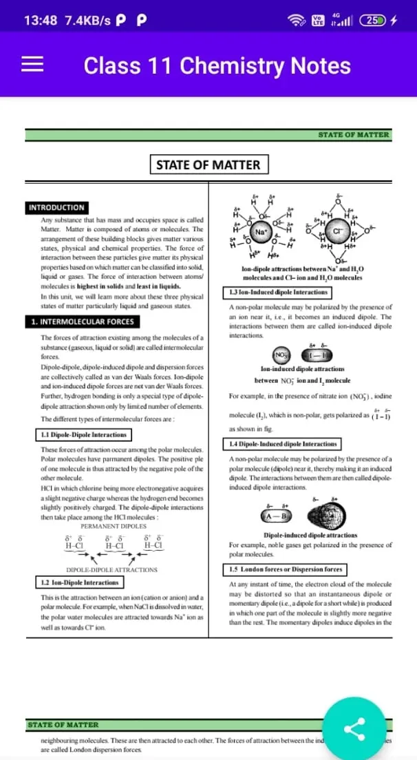 Class 11 Chemistry Notes | Indus Appstore | Screenshot