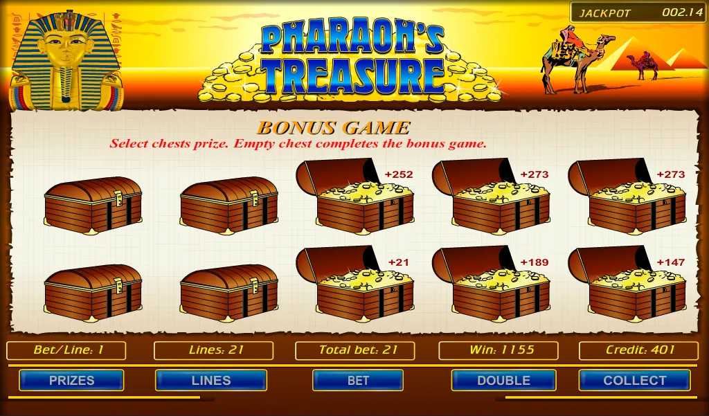 Pharaoh's Treasure | Indus Appstore | Screenshot