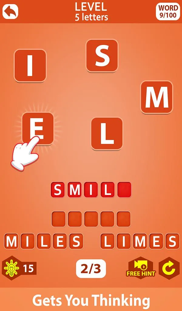 Anagram Game - 8 Letter Jumble | Indus Appstore | Screenshot