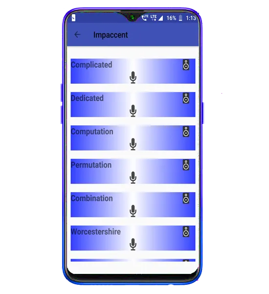 impaccent-Improve your accent | Indus Appstore | Screenshot