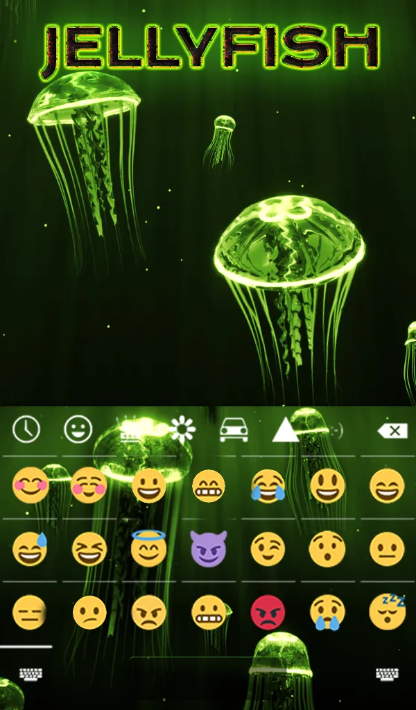 Jellyfish Keyboard & Wallpaper | Indus Appstore | Screenshot