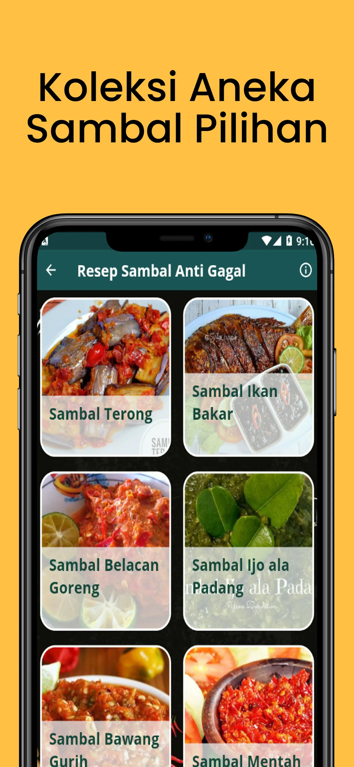 Resep Aneka Sambal Nusantara | Indus Appstore | Screenshot