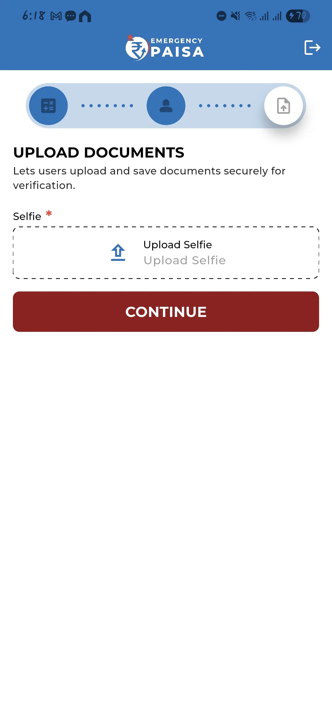 EmergencyPaisa:QuickLoanApp | Indus Appstore | Screenshot