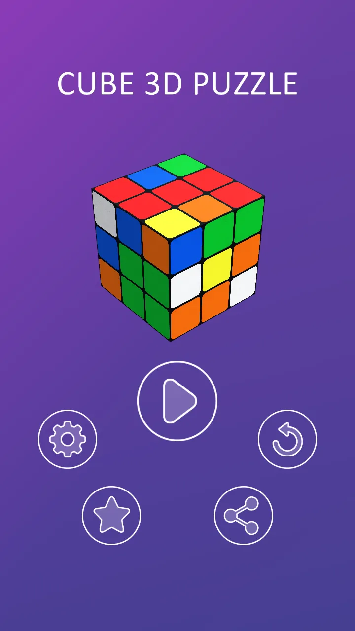 Cube 3D Puzzle | Indus Appstore | Screenshot