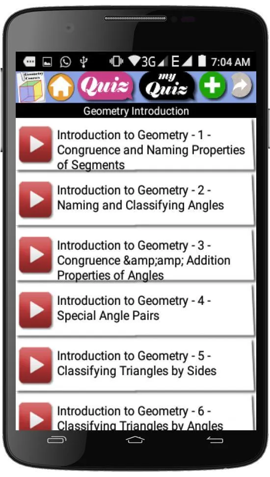 Geometry   Courses | Indus Appstore | Screenshot