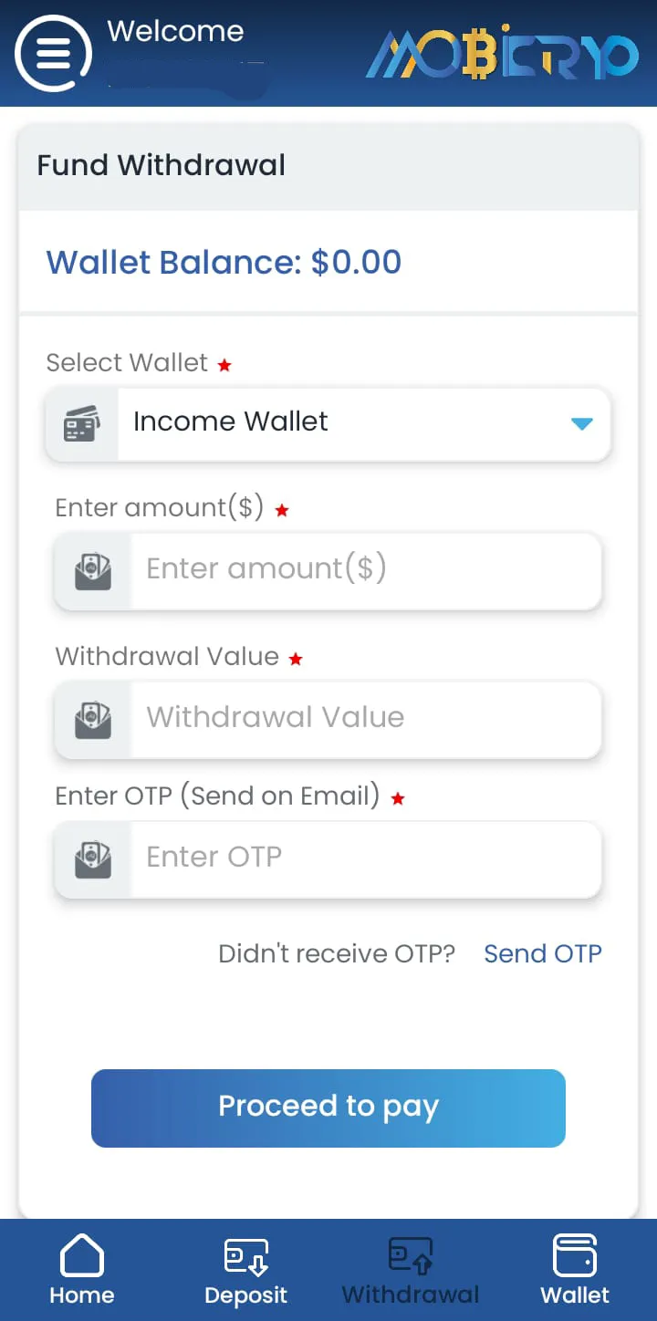 Mobicryp | Indus Appstore | Screenshot
