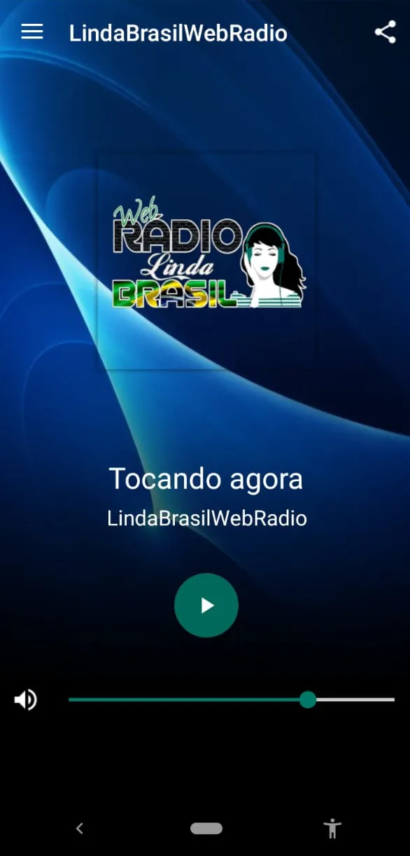 LindaBrasil Web Rádio | Indus Appstore | Screenshot