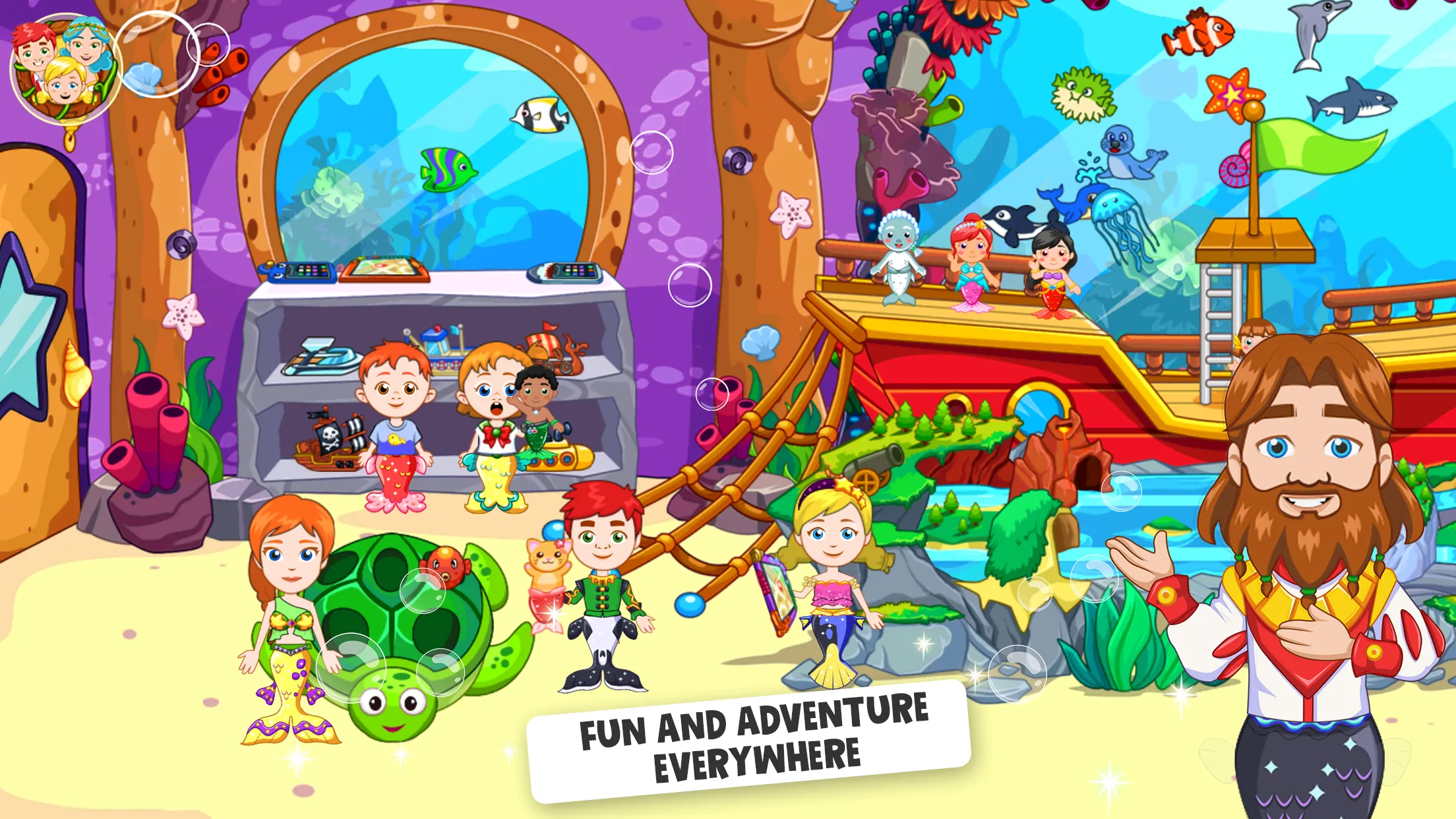 Wonderland: My Little Mermaid | Indus Appstore | Screenshot