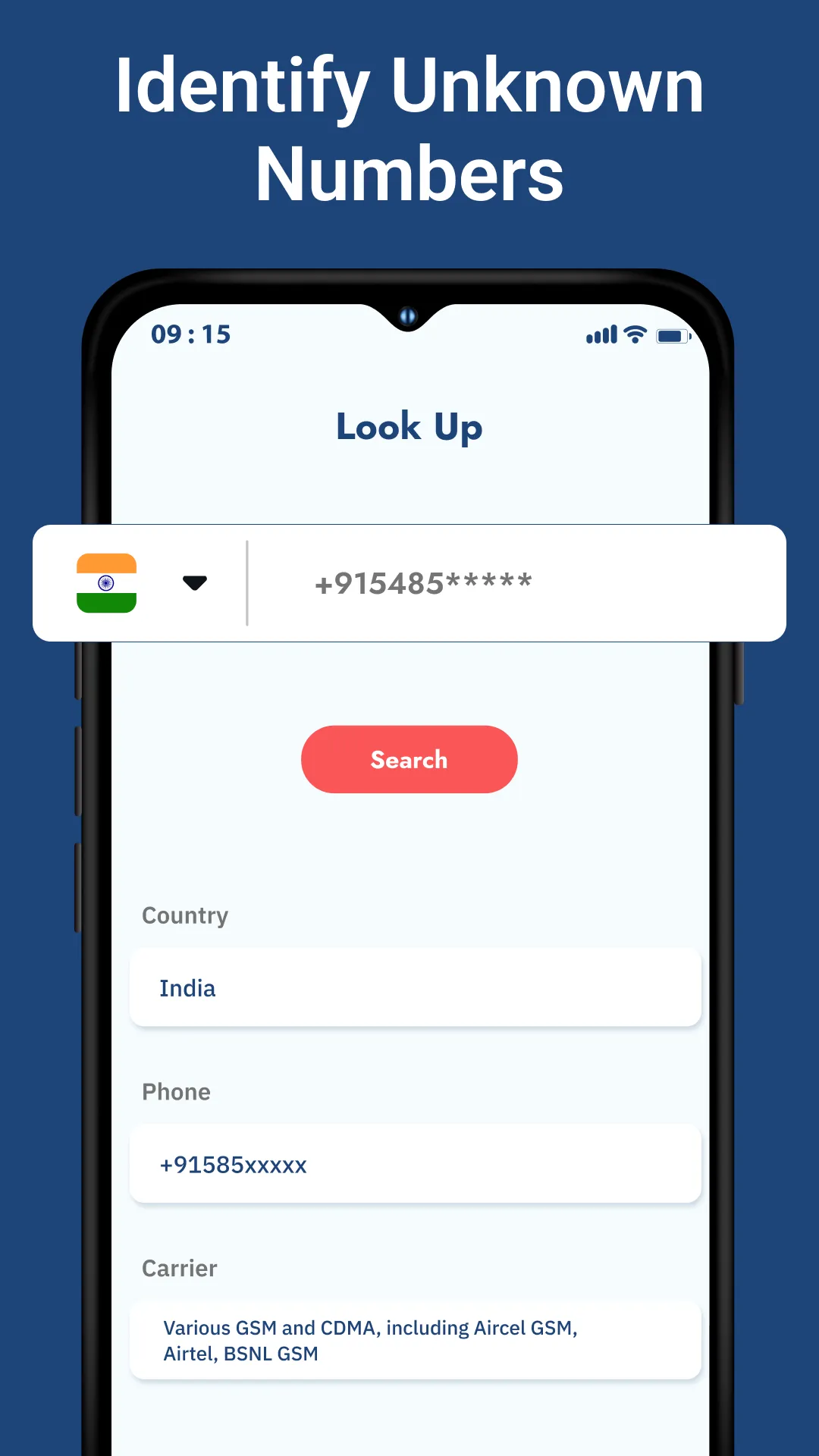 Phone Number Lookup | Indus Appstore | Screenshot