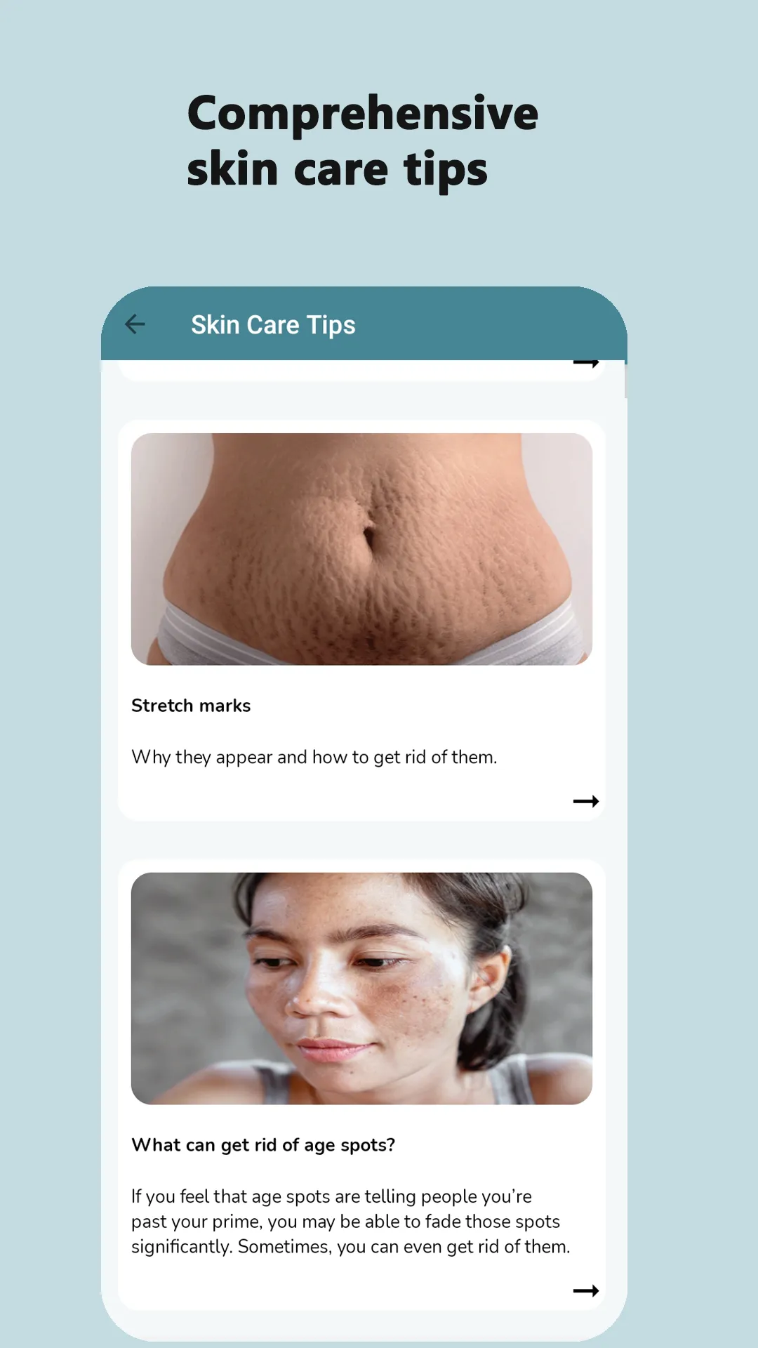 Skin diseases and treatment | Indus Appstore | Screenshot