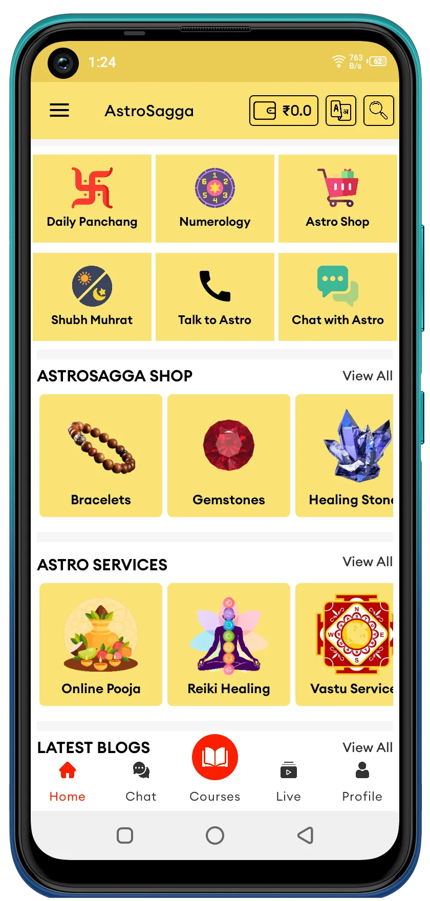 Astrosagga: Talk to Astrologer | Indus Appstore | Screenshot