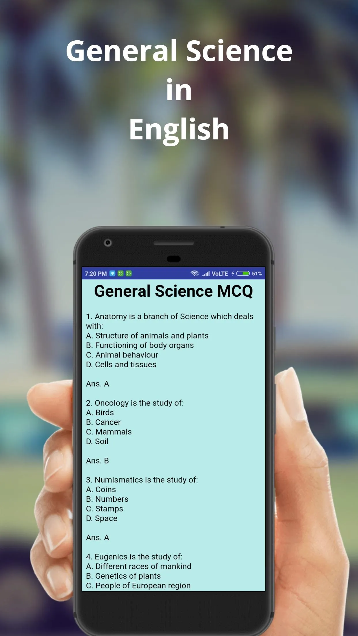 General Science | Indus Appstore | Screenshot