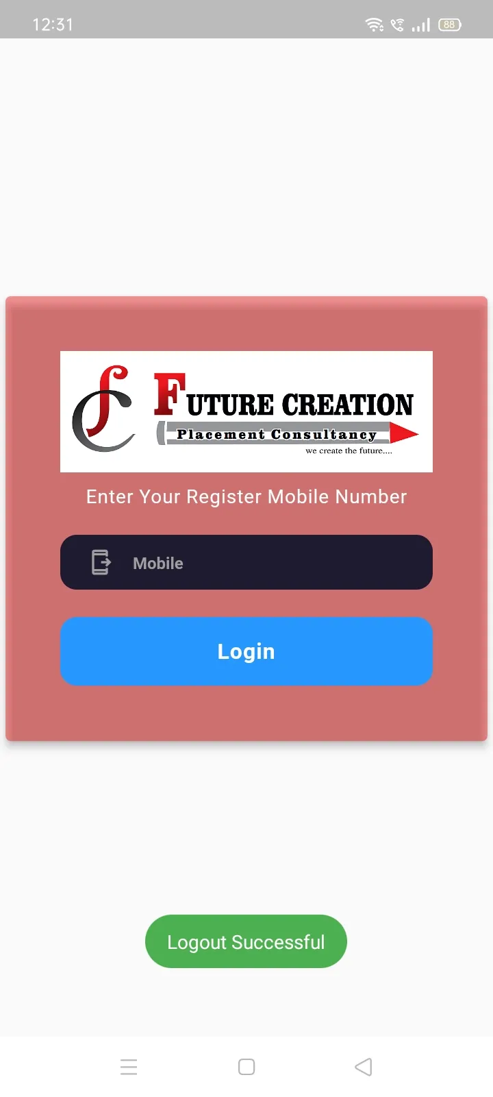 Future Creation Placement App | Indus Appstore | Screenshot