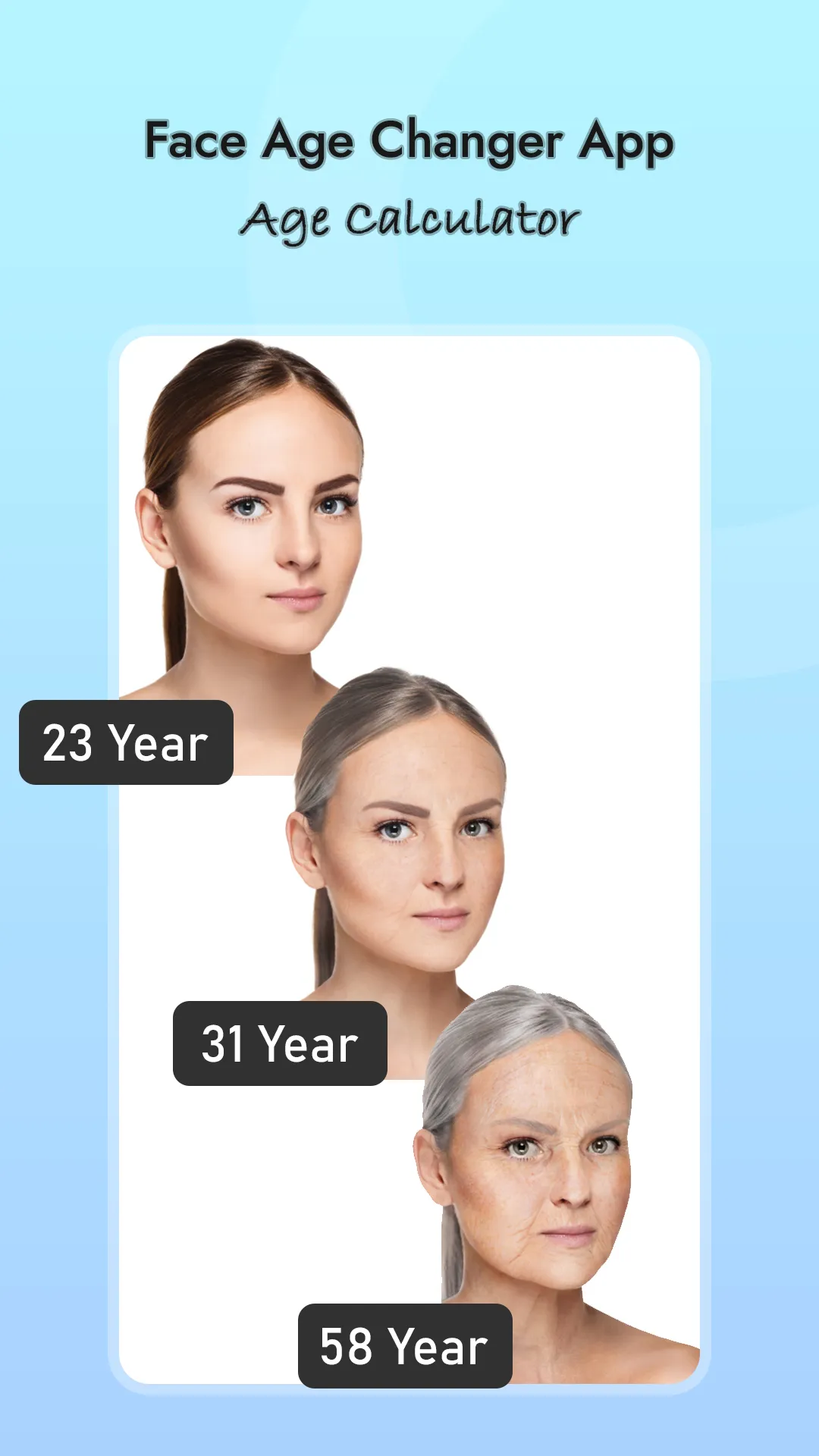 Age Cal Face Age Changer | Indus Appstore | Screenshot