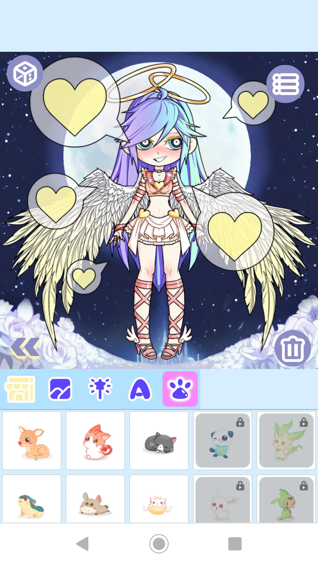 Magical Girl Dress Up: Pastel  | Indus Appstore | Screenshot