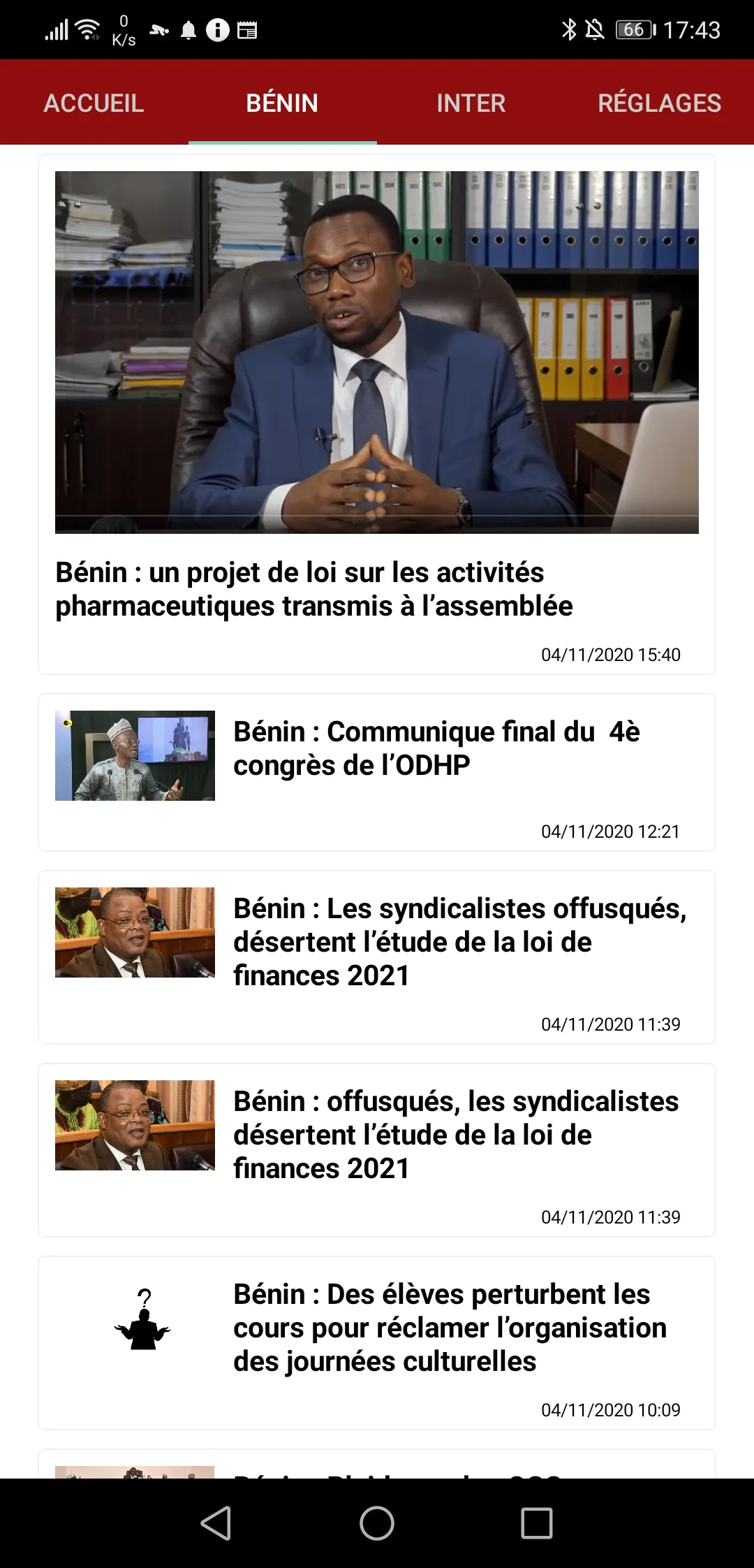 La Nouvelle Tribune | Indus Appstore | Screenshot