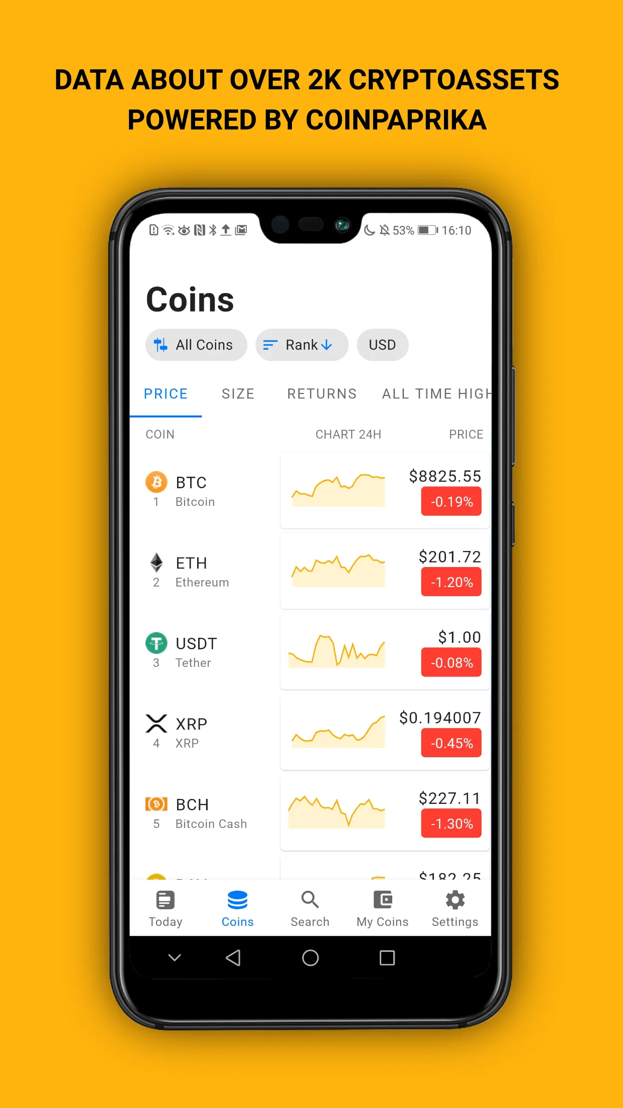 COINS: One App For Crypto | Indus Appstore | Screenshot
