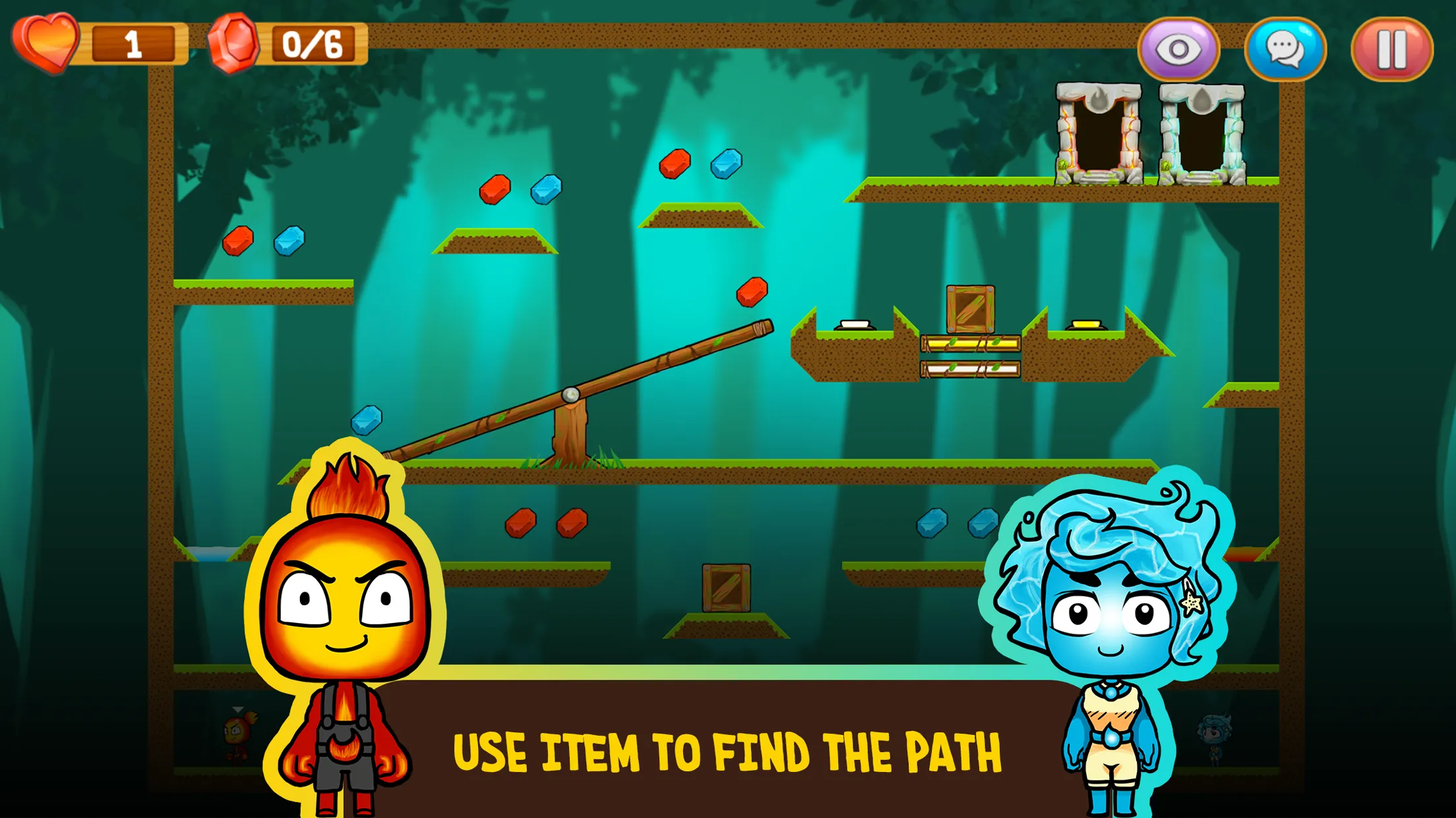 Fire and Water: Online Co-op | Indus Appstore | Screenshot