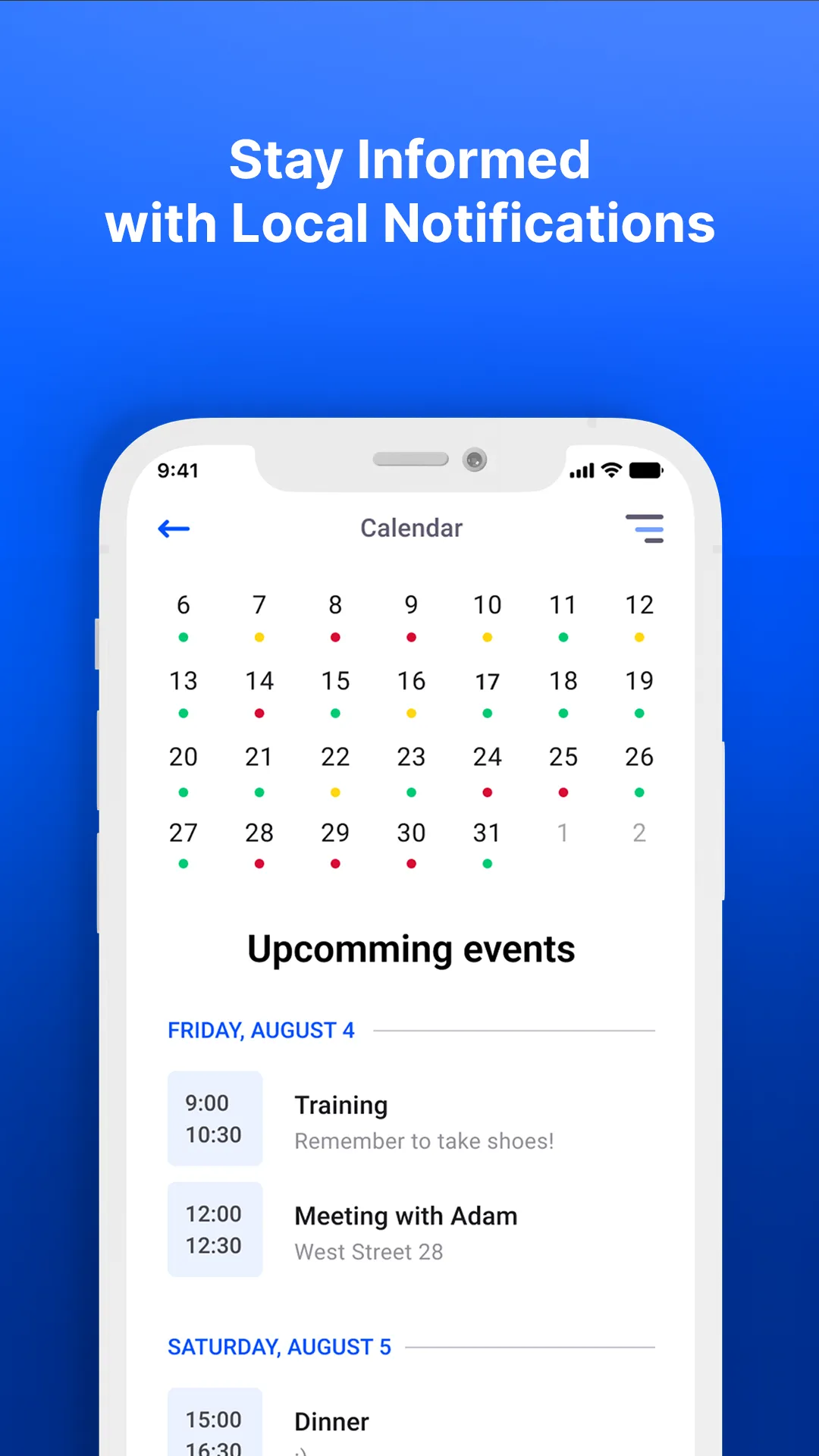 Calendar App | Indus Appstore | Screenshot