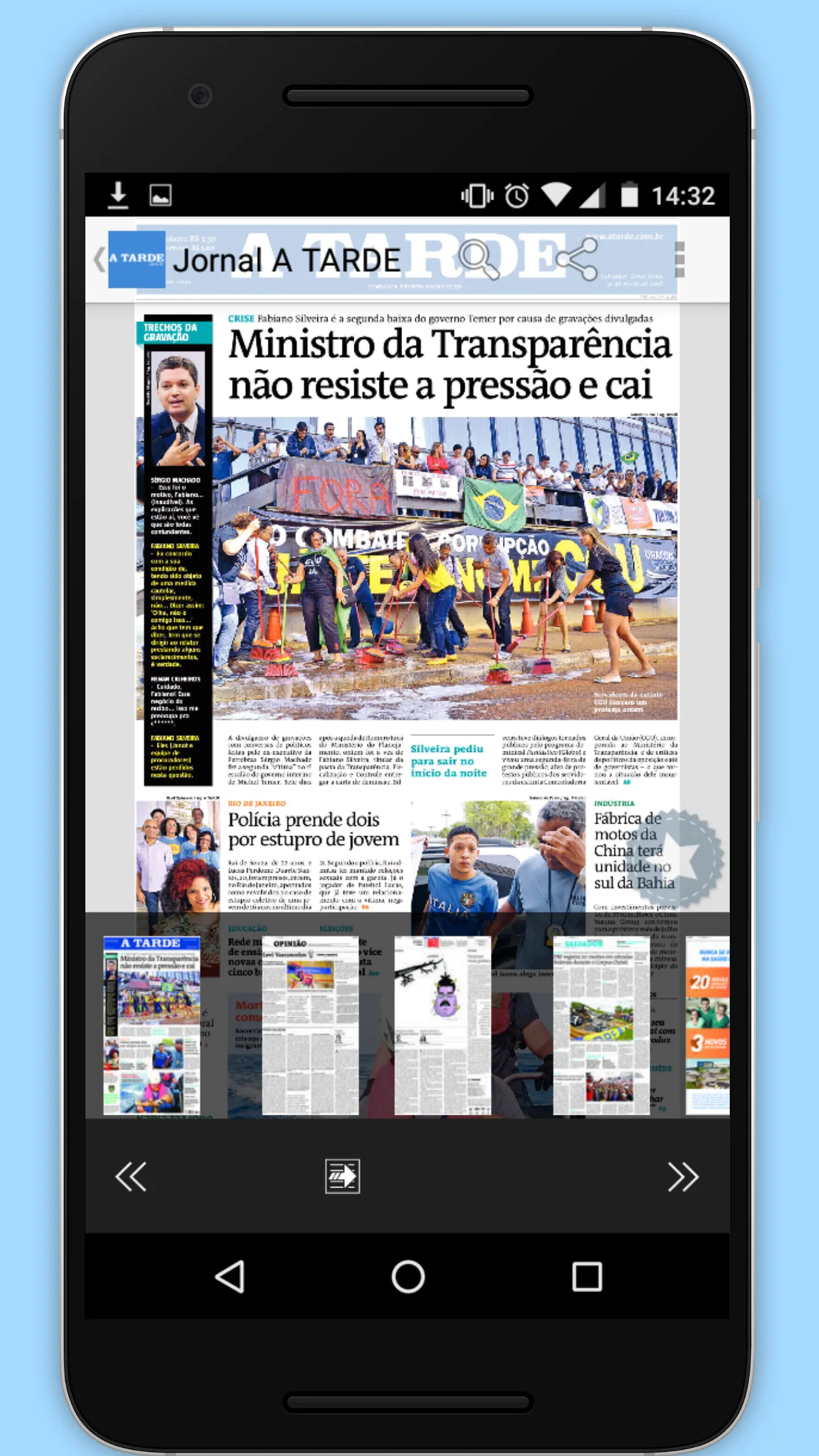 Jornal - A TARDE | Indus Appstore | Screenshot