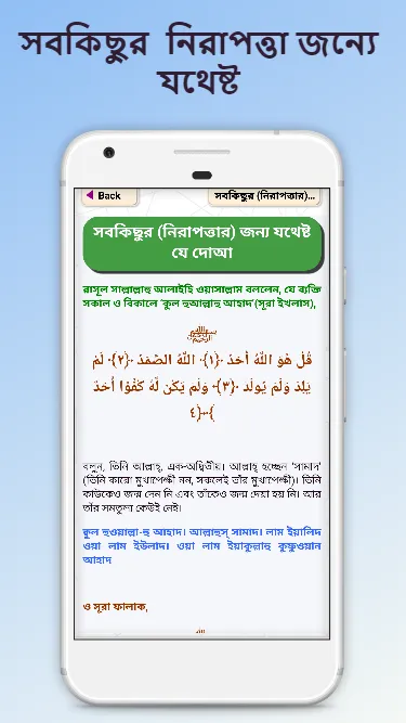 কোন দোয়া পড়লে কি হয় | Indus Appstore | Screenshot