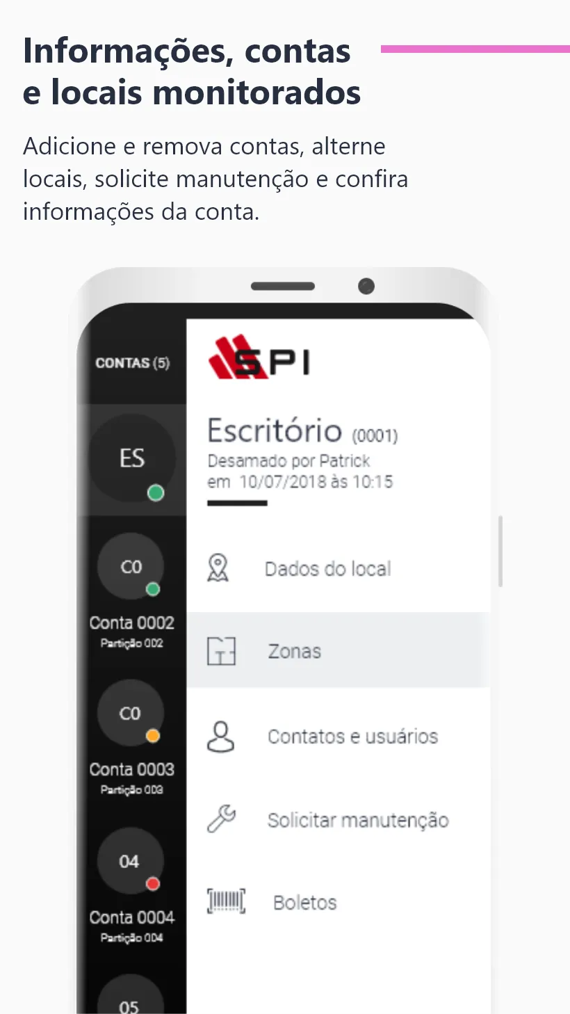 SPI Alarmes | Indus Appstore | Screenshot