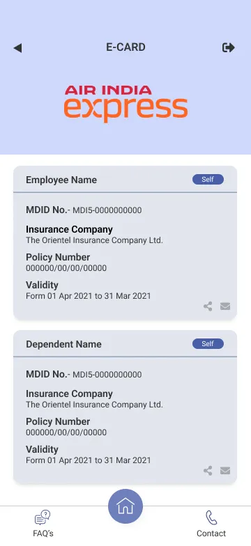 MDI AI Express Mediclaim | Indus Appstore | Screenshot