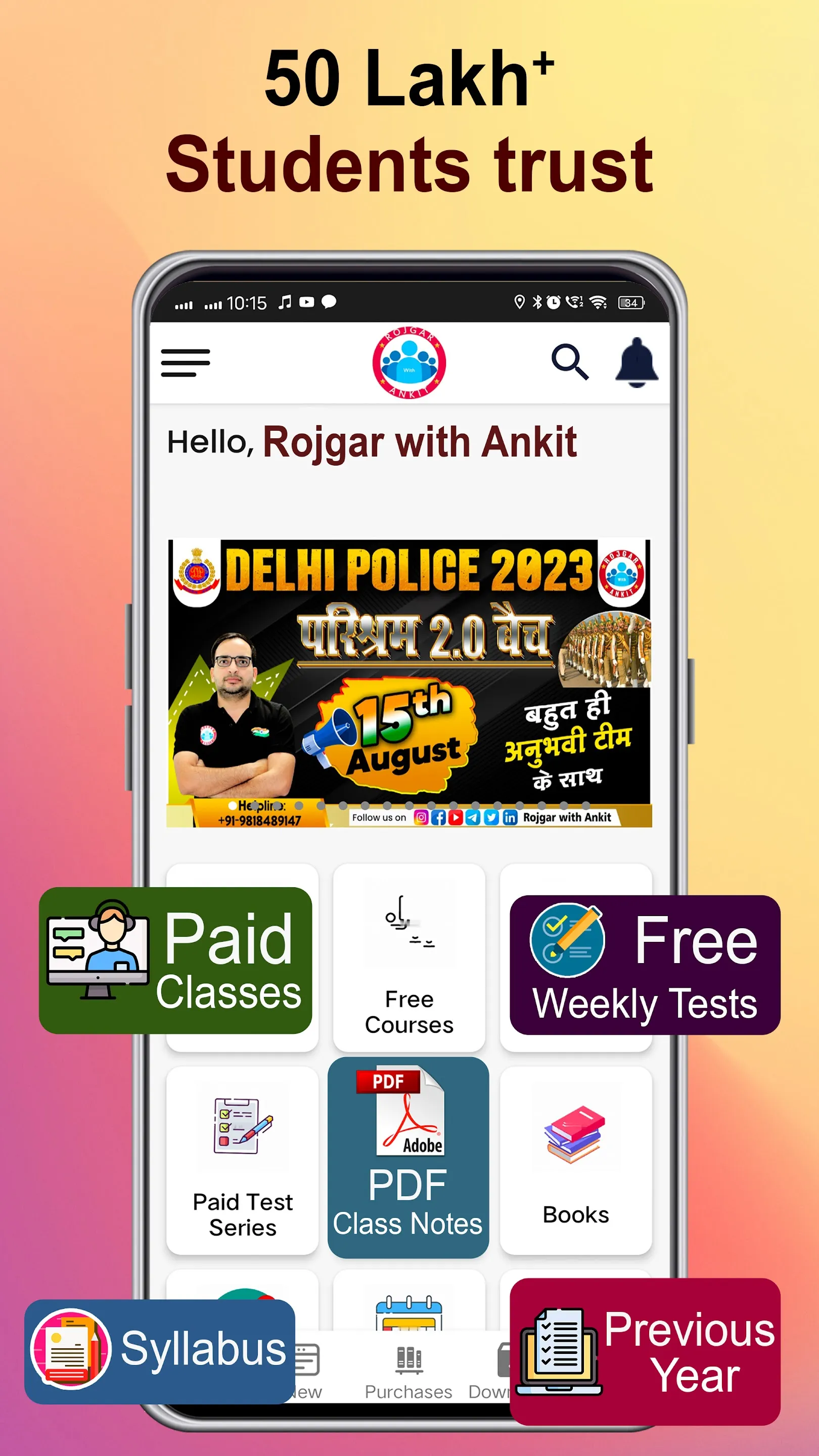 Rojgar With Ankit (RWA) | Indus Appstore | Screenshot