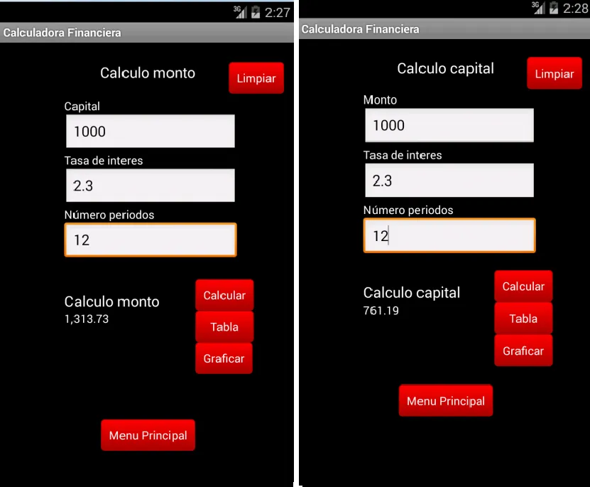 Calculadora Financiera | Indus Appstore | Screenshot