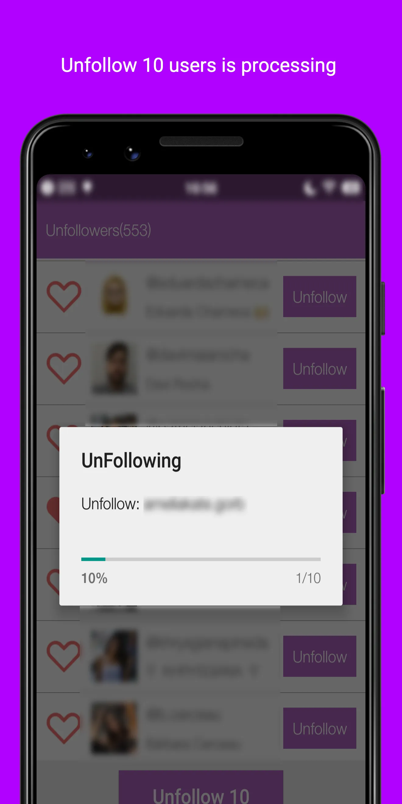 Unfollowers  &  Followers | Indus Appstore | Screenshot