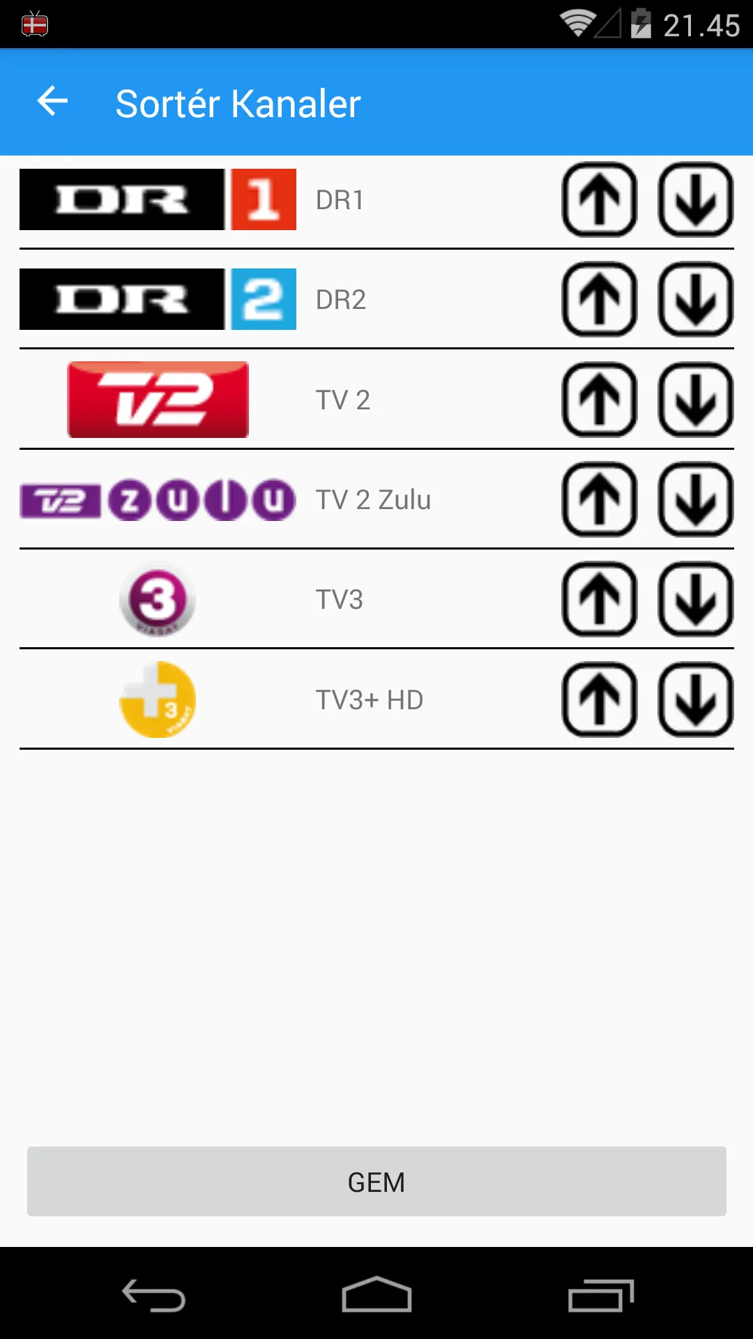 Dansk TV Guide | Indus Appstore | Screenshot