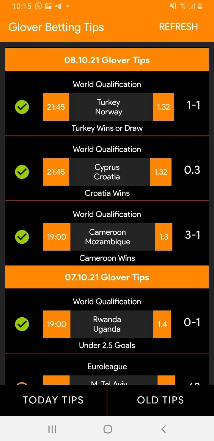 Glover Betting Tips | Indus Appstore | Screenshot