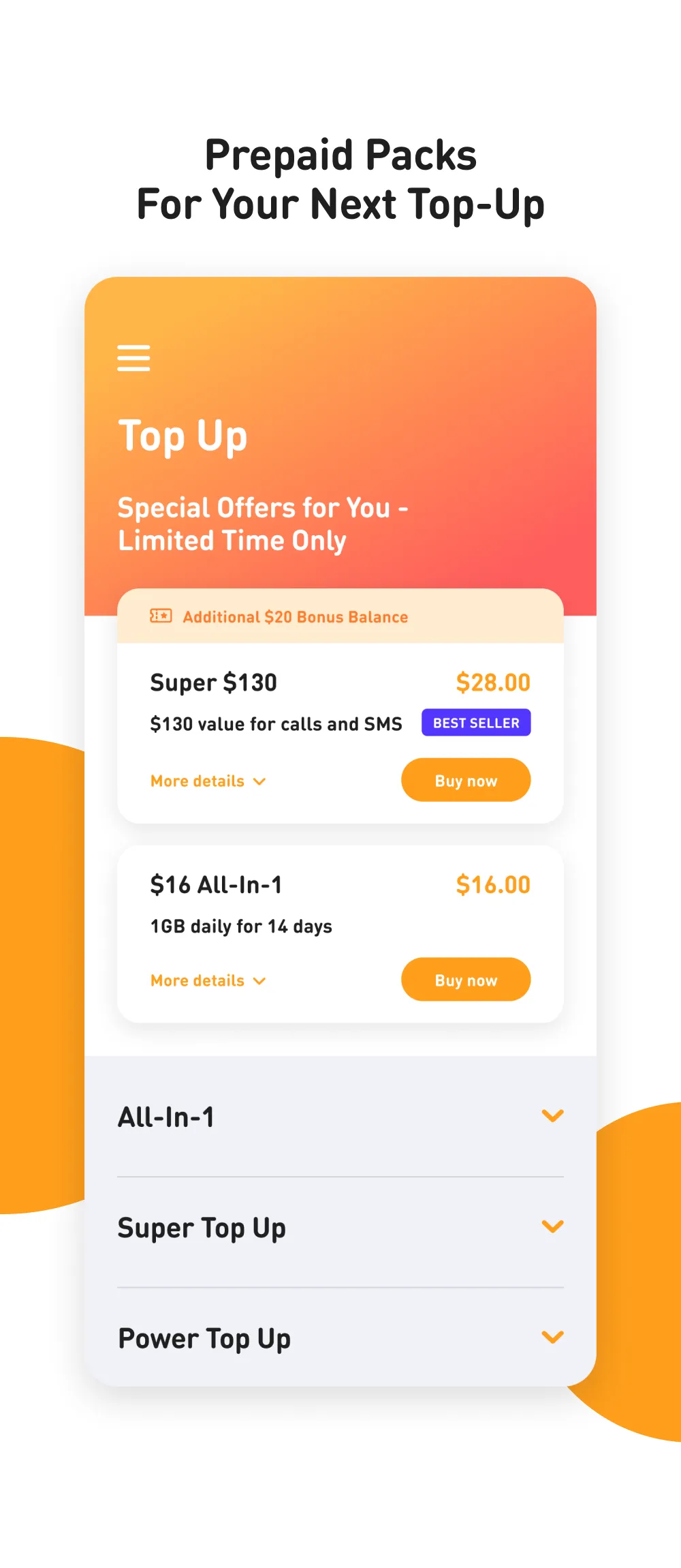 M1 Prepaid | Indus Appstore | Screenshot