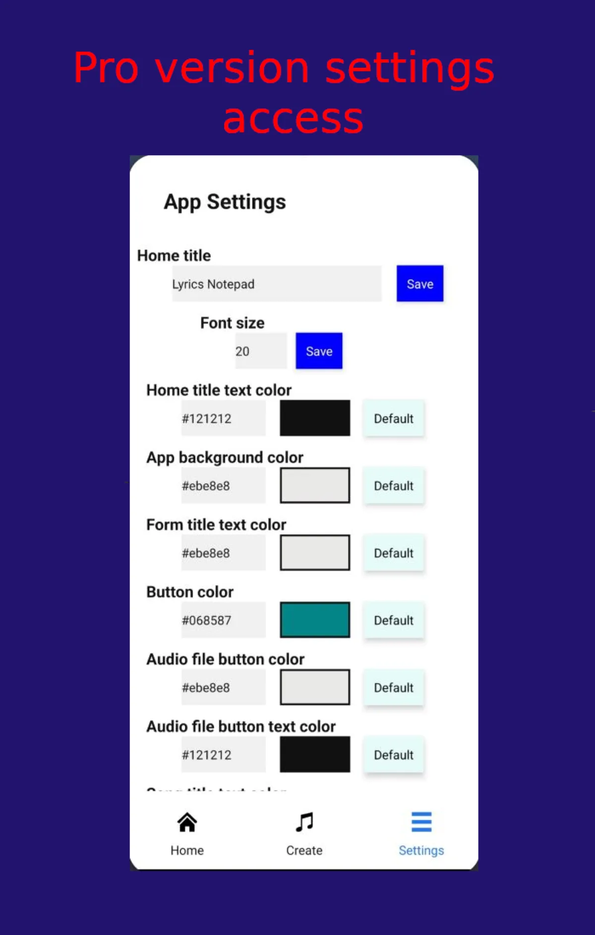 Mugicians, lyrics writer audio | Indus Appstore | Screenshot