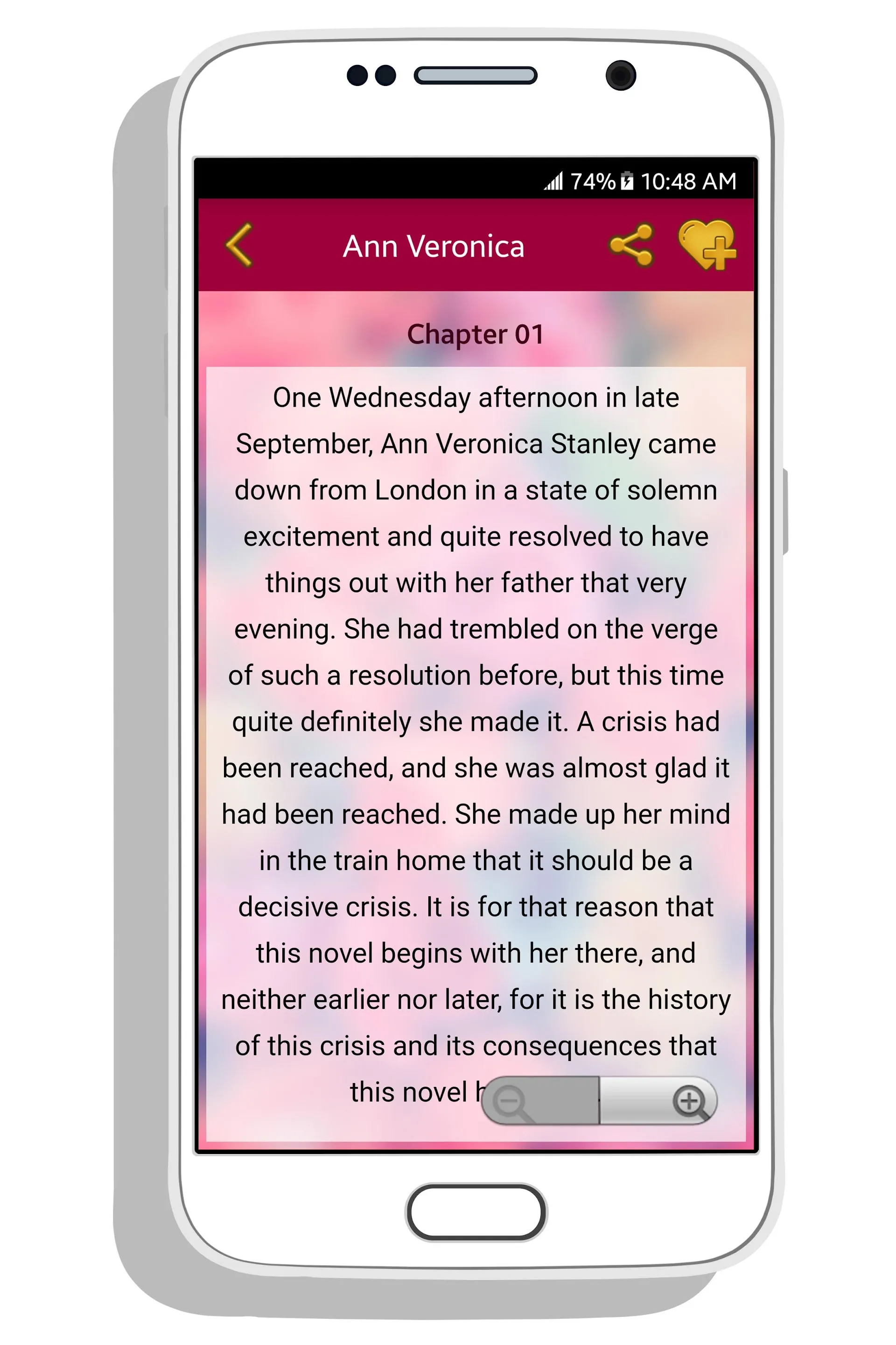 English Romantic Novels | Indus Appstore | Screenshot