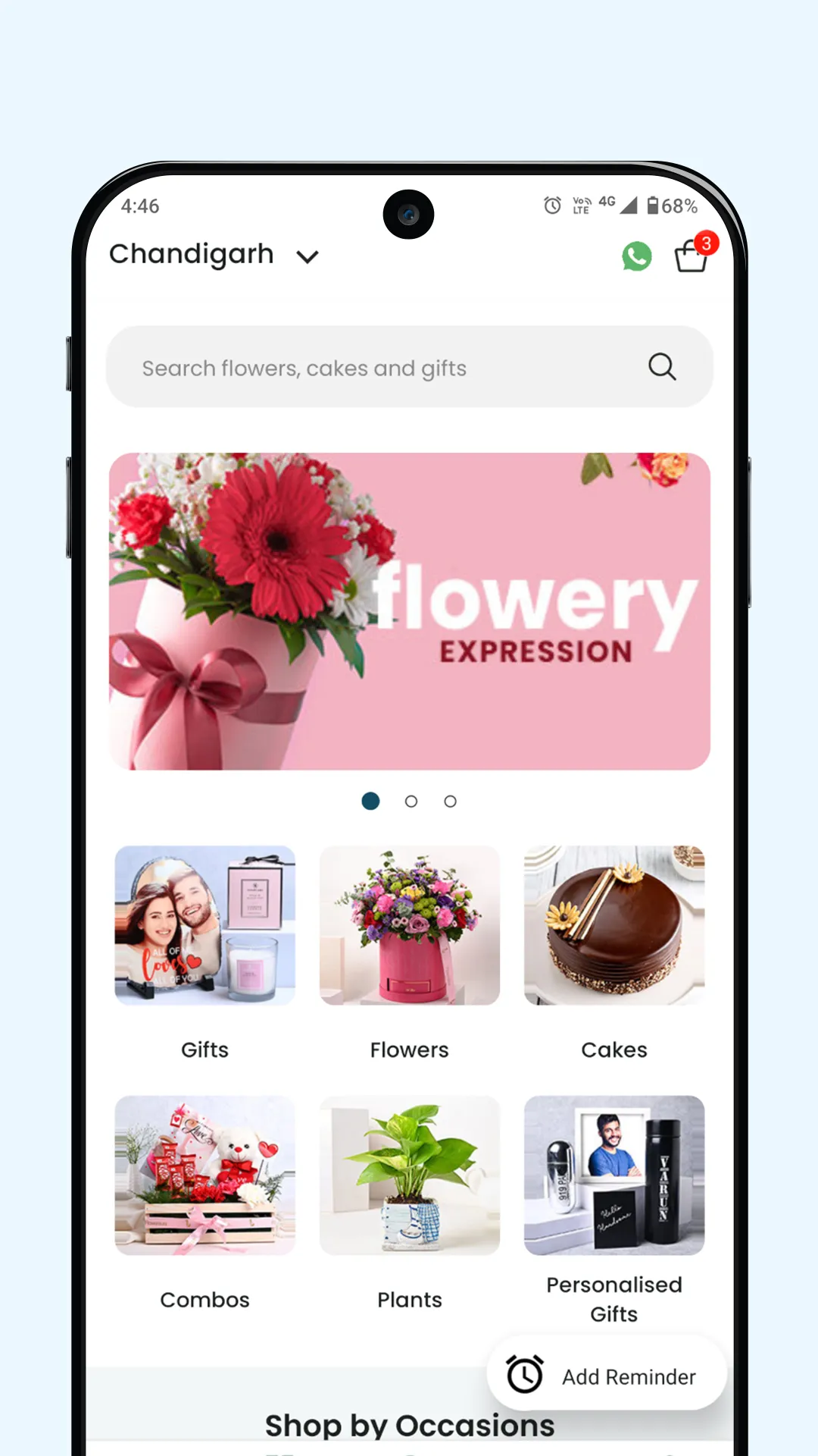 FlowerAura: Flowers Cake Gifts | Indus Appstore | Screenshot