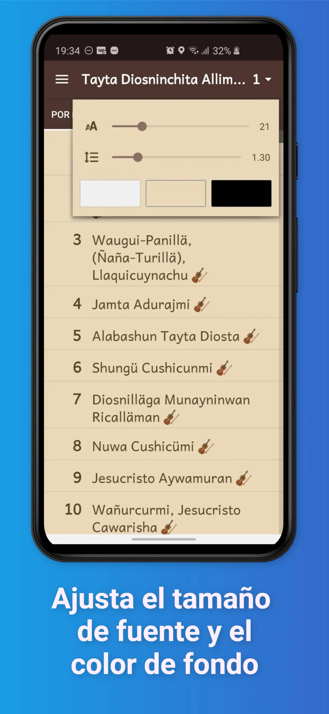 Tayta Diosninchita Alabashun | Indus Appstore | Screenshot